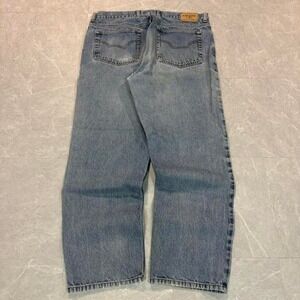 Chaps blue denim jeans Size 36" #denim #chaps